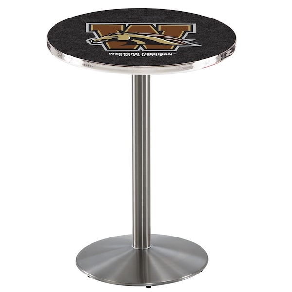 42" Stainless Steel Western Michigan Pub Table